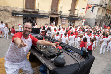 Imagen del cohete de las fiestas de Corella 2022