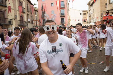 Imagen del cohete de las fiestas de Corella 2022