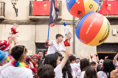 Imagen del cohete de las fiestas de Corella 2022