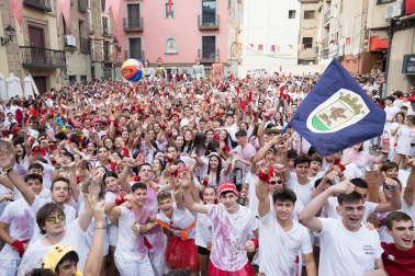 Imagen del cohete de las fiestas de Corella 2022