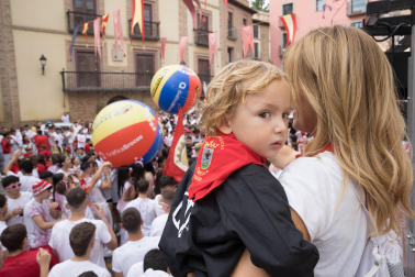 Imagen del cohete de las fiestas de Corella 2022