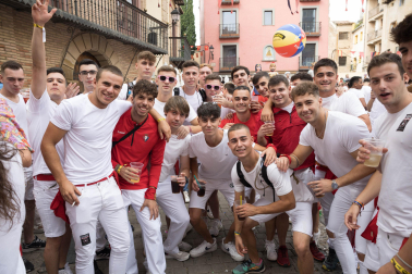 Imagen del cohete de las fiestas de Corella 2022