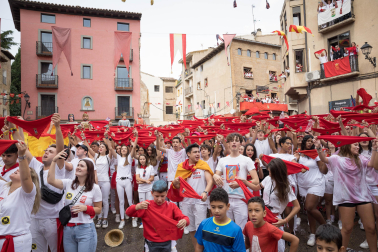 Imagen del cohete de las fiestas de Corella 2022