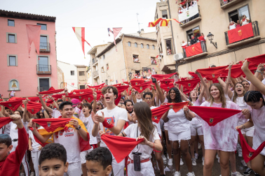 Imagen del cohete de las fiestas de Corella 2022
