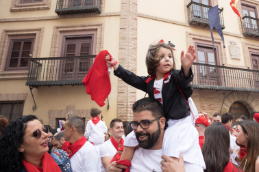 Imagen del cohete de las fiestas de Corella 2022
