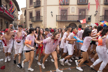 Imagen del cohete de las fiestas de Corella 2022