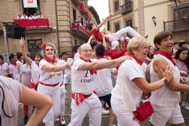 Imagen del cohete de las fiestas de Corella 2022
