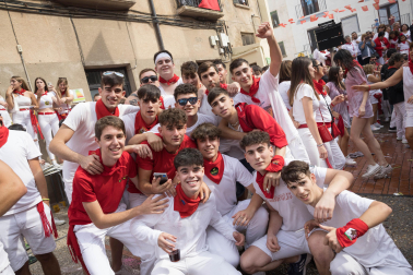 Imagen del cohete de las fiestas de Corella 2022