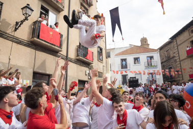 Imagen del cohete de las fiestas de Corella 2022