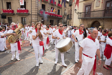 Imagen del cohete de las fiestas de Corella 2022