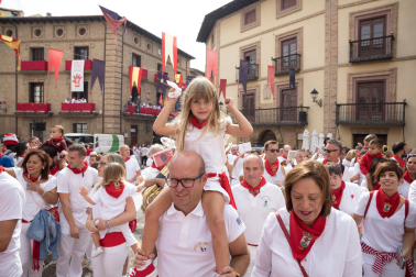 Imagen del cohete de las fiestas de Corella 2022