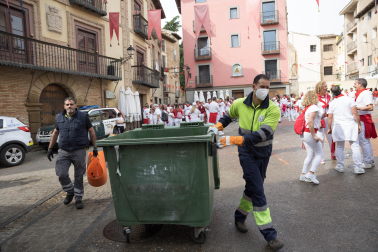 Imagen del cohete de las fiestas de Corella 2022