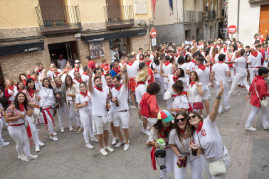 Imagen del cohete de las fiestas de Corella 2022