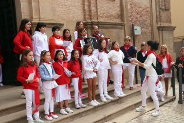 Procesión en honor a la Virgen de La Merced en las fiestas 2022 de Corella