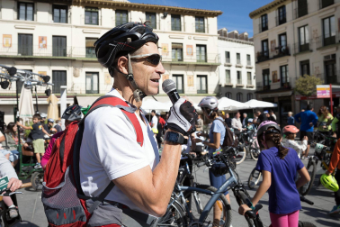 Participantes en el Reto +100 en bicicleta por udela