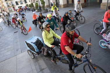 Participantes en el Reto +100 en bicicleta por udela