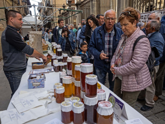 Carreras de layas y mercado de artesanía de Puente la Reina
