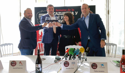 Presentación de la Semana de la Cazuelica y el Vino D.O. Navarra