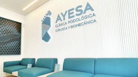 Recepción de Clínica Podológica Ayesa