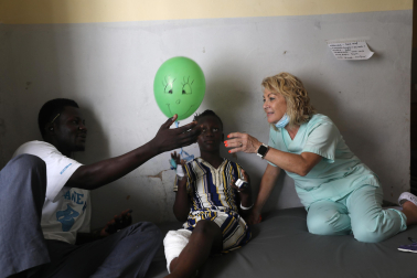 Imagen de la expedición navarra de la ONG 'Hope & Progress' en Senegal