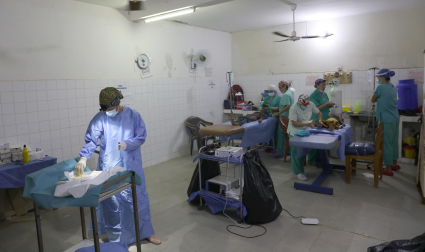 Imagen de la expedición navarra de la ONG 'Hope & Progress' en Senegal