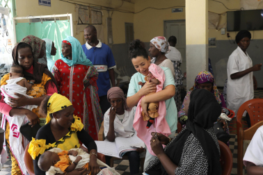Imagen de la expedición navarra de la ONG 'Hope & Progress' en Senegal