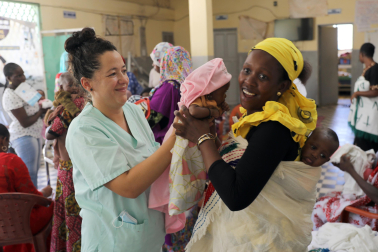 Imagen de la expedición navarra de la ONG 'Hope & Progress' en Senegal
