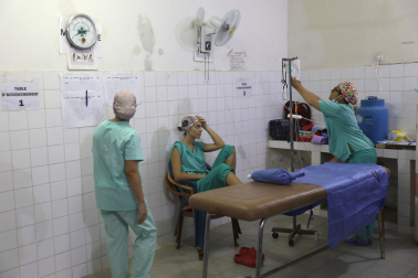 Imagen de la expedición navarra de la ONG 'Hope & Progress' en Senegal