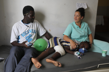 Imagen de la expedición navarra de la ONG 'Hope & Progress' en Senegal
