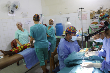 Imagen de la expedición navarra de la ONG 'Hope & Progress' en Senegal
