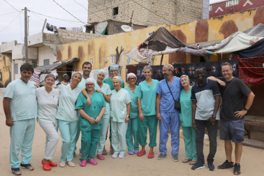 Imagen de la expedición navarra de la ONG 'Hope & Progress' en Senegal