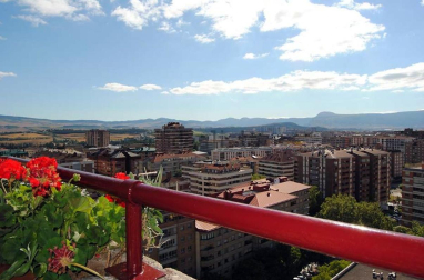 Vistas desde el piso en venta en la calle Íñigo Arista