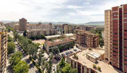 Vista desde el piso a la venta en la avenida Sancho El Fuerte