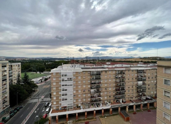 Tranquilas vistas desde la avenida Navarra, en San Jorge