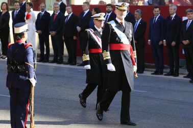 Desfile por el Día de la Fiesta Nacional.