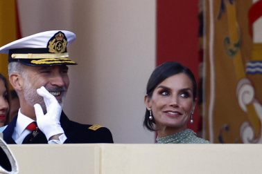 Desfile por el Día de la Fiesta Nacional.