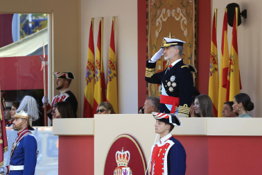 Desfile por el Día de la Fiesta Nacional.
