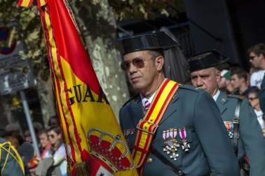 Fotos del desfile de la Guardia Civil en el día de su patrona en Pamplona.