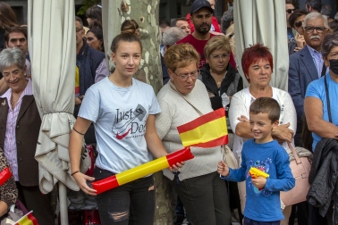 Fotos del desfile de la Guardia Civil en el día de su patrona en Pamplona.
