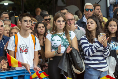 Fotos del desfile de la Guardia Civil en el día de su patrona en Pamplona.