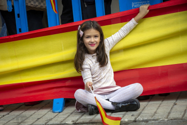 Fotos del desfile de la Guardia Civil en el día de su patrona en Pamplona.