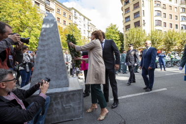 Fotos del desfile de la Guardia Civil en el día de su patrona en Pamplona.