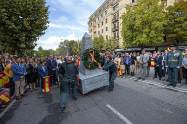 Fotos del desfile de la Guardia Civil en el día de su patrona en Pamplona.
