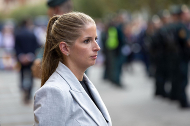 Fotos del desfile de la Guardia Civil en el día de su patrona en Pamplona.