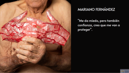 Imagen de la exposición 'Miradas', en Civican./