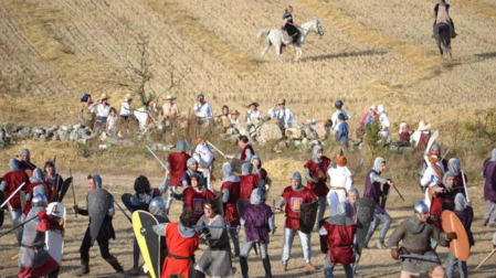 Batalla de Atapuerca, representación histórica