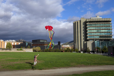 Fotos de la 8º edición del Certamen-Exhibición Solidaria de Vuelo de Cometas organizado por Asociación Navarra contra la Fibrosis Quística (FQ Navarra)