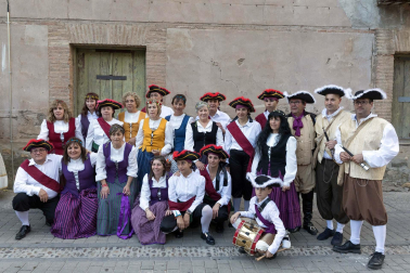 Fotos de la representación teatral de la llegada a Corella del monarca junto a su mujer María Luisa de Saboya en 1711.