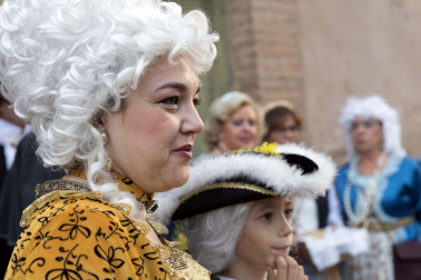 Fotos de la representación teatral de la llegada a Corella del monarca junto a su mujer María Luisa de Saboya en 1711.
