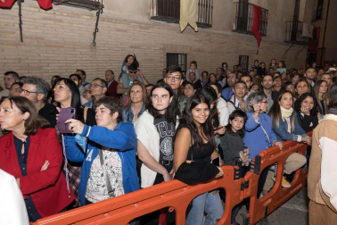 Fotos de la representación teatral de la llegada a Corella del monarca junto a su mujer María Luisa de Saboya en 1711.